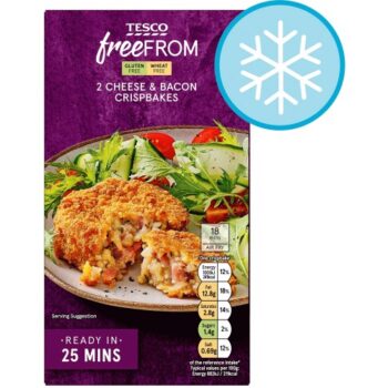 Tesco Free From Cheese & Bacon Crispbakes (227g)