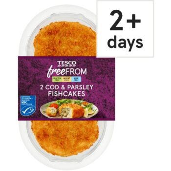 Tesco Free From Cod & Parsley Fishcake (270g)