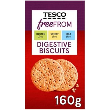 Tesco Free From Digestive Biscuits (160g)
