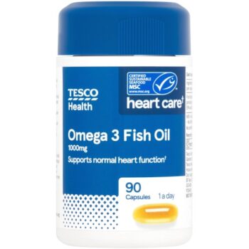 Tesco Health Fish Oil Omega-3 Capsules (90)