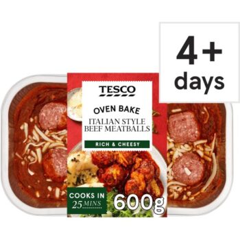 Tesco Italian Style Meatballs (600g)
