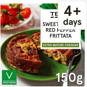 Tesco Sweetcorn & Red Pepper Frittata