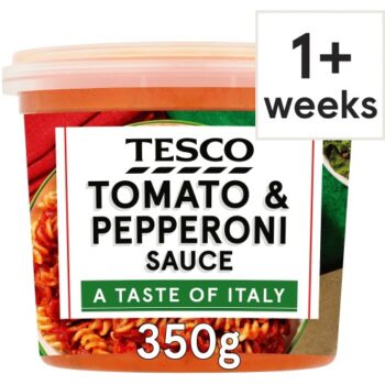 Tesco Tomato & Pepperoni Sauce (350g)