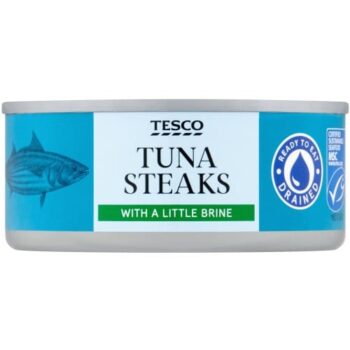 Tesco Tuna Steaks With A Little Brine (110g)