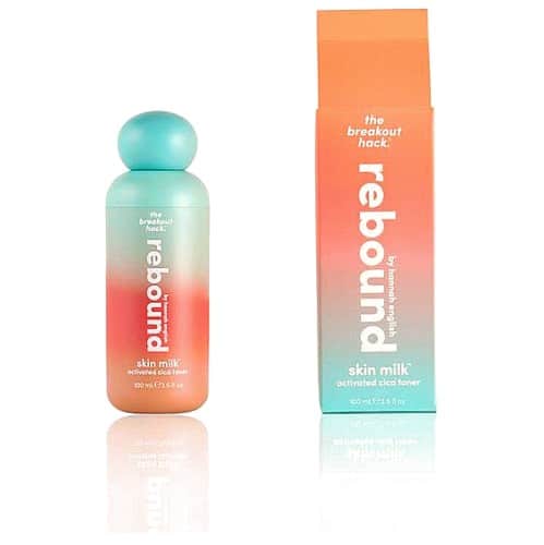 the breakout hack Rebound Skin Milk Activated Cica Toner (100ml)
