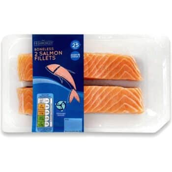 The Fishmonger Boneless Salmon Fillets (2 x 240g)
