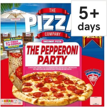 The Pizza Company Pepperoni Party Stuffed Crust Pizza (613g)