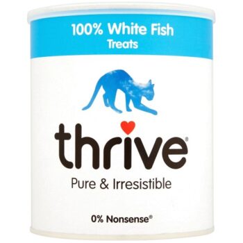 Thrive 100% White Fish Cat Treats MaxiTube (110g)