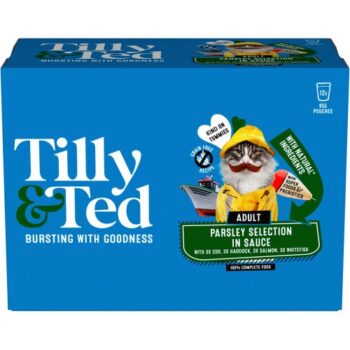 Tilly & Ted Adult Parsley Selection in Sauce = (12 x 85g, 1.02kg)