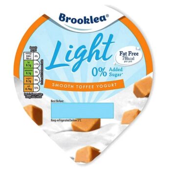 Toffee Fat Free Yogurt