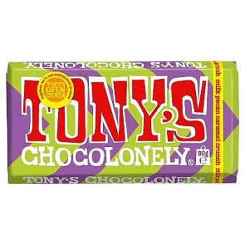 Tony's Chocolonely Milk Chocolate Bar (90g)
