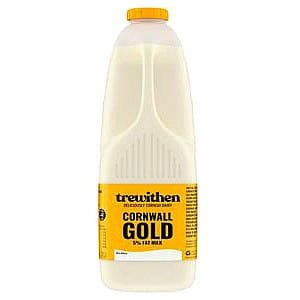 Trewithen Cornwall Gold 5% Fat Milk (2 Litre)