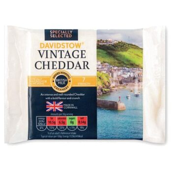 Typically 30 Months Matured Davidstow British Vintage Cheddar Cheese