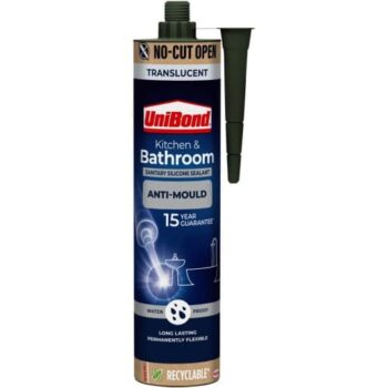 UNIBOND KITCHEN & BATHROOM ANTIMOULD SEALANT TRANSLUCENT (280ml)