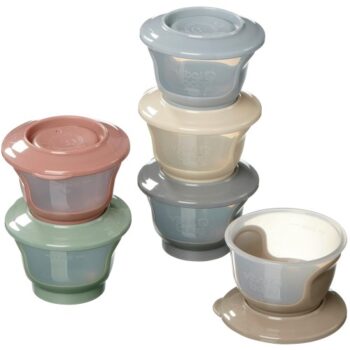 Vital Baby Nourish Store & Wean Pots Natural (6 x 60ml)