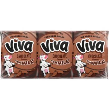 VIVA Chocolate Flavour Milk (3 x 200ml)