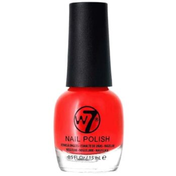 W7 Fluorescent Pink 2 Nail Polish (15ml)
