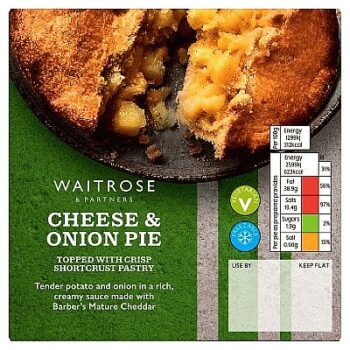 Waitrose Cheese & Onion Pie (200g)