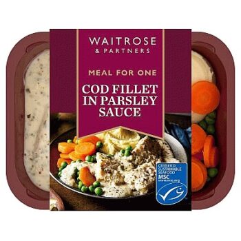 Waitrose Classics Cod in Parsley Sauce Fillet for 1 (400g)