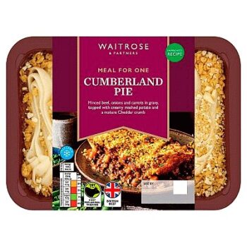 Waitrose Classics Cumberland Pie for 1 (400g)