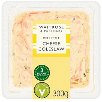 Waitrose Deli Style Cheese Coleslaw (300g)