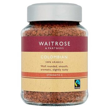 Waitrose Gold Colombian Instant Coffee (100g)