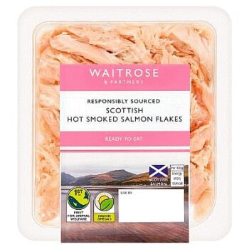 Waitrose Hot Smoked Scottish Salmon Flakes (100g)