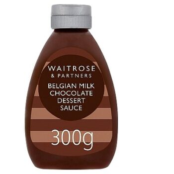 Waitrose Milk Chocolate Dessert Sauce (300g)