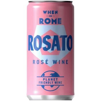 When in Rome Rosato Premium Italian Rose Wine Can (187ml)
