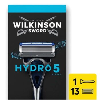 Wilkinson Sword Hydro 5 Men's 1 Razor + 13 Blade Refills Pack