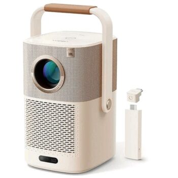 Yaber T2 Plus Portable Projector With JBL Speakers & Built in Battery
