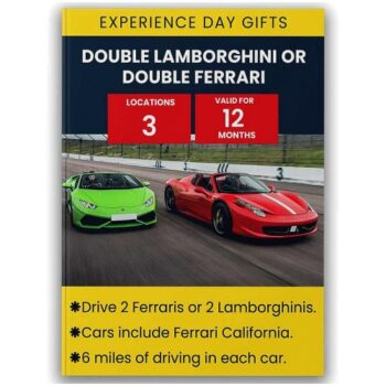 Activity Superstore Double Lamborghini Or Ferrari Driving Gift Experience