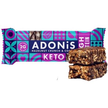 ADONiS Hazelnut Crunch Keto Protein Bar (45g)
