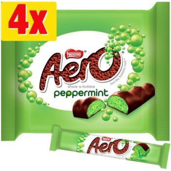 Aero Peppermint Chocolate Bars Multipack (4 x 27g)