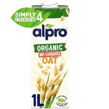 Alpro Organic No Sugars Oat Drink Plant Based (1 Litre)
