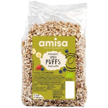 Amisa Organic Spelt Puffs (200g)