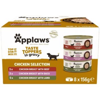 Applaws Taste Toppers Chicken Gravy Multipack (8 x 156g)