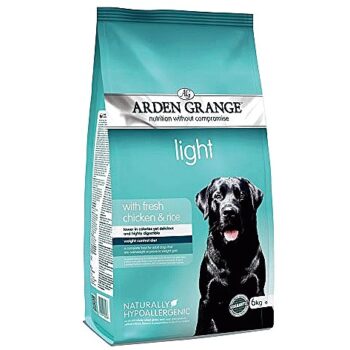 Arden Grange Dry Adult Dog Food Light With Fresh Chicken And Rice (6kg)