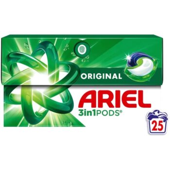 Ariel All in 1 Washing Pods Original 25 Washes