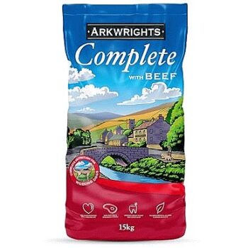 Arkwrights Complete Working Adult Dog Food With Beef (15kg)