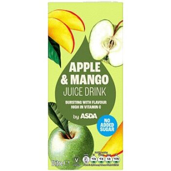 ASDA Apple & Mango Juice Drink (1 Litre)