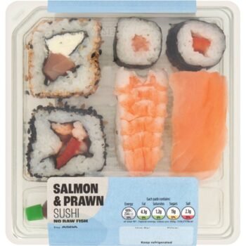 ASDA ASDA Salmon & Prawn Sushi Medium Pack