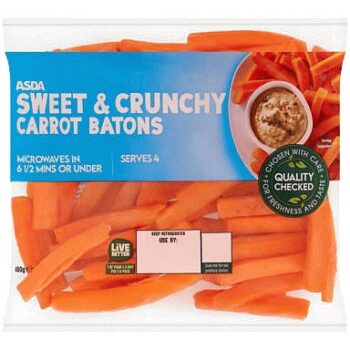 ASDA Carrot Batons (400g)