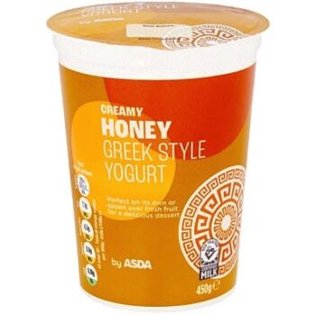 ASDA Creamy Honey Greek Style Yogurt (450g)