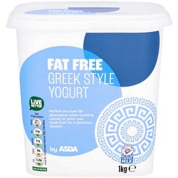 ASDA Fat Free Greek Style Yogurt (1kg)
