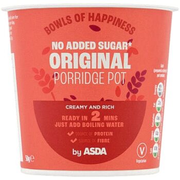 ASDA Original Porridge Pot (50g)
