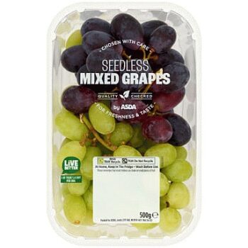ASDA Seedless Mixed Grapes (500g)