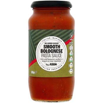 ASDA Smooth Bolognese Pasta Sauce (500g)