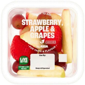 ASDA Strawberry Apple & Grapes (130g)