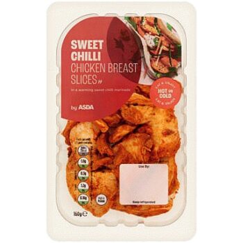 ASDA Sweet Chilli Chicken Breast Slices (160g)